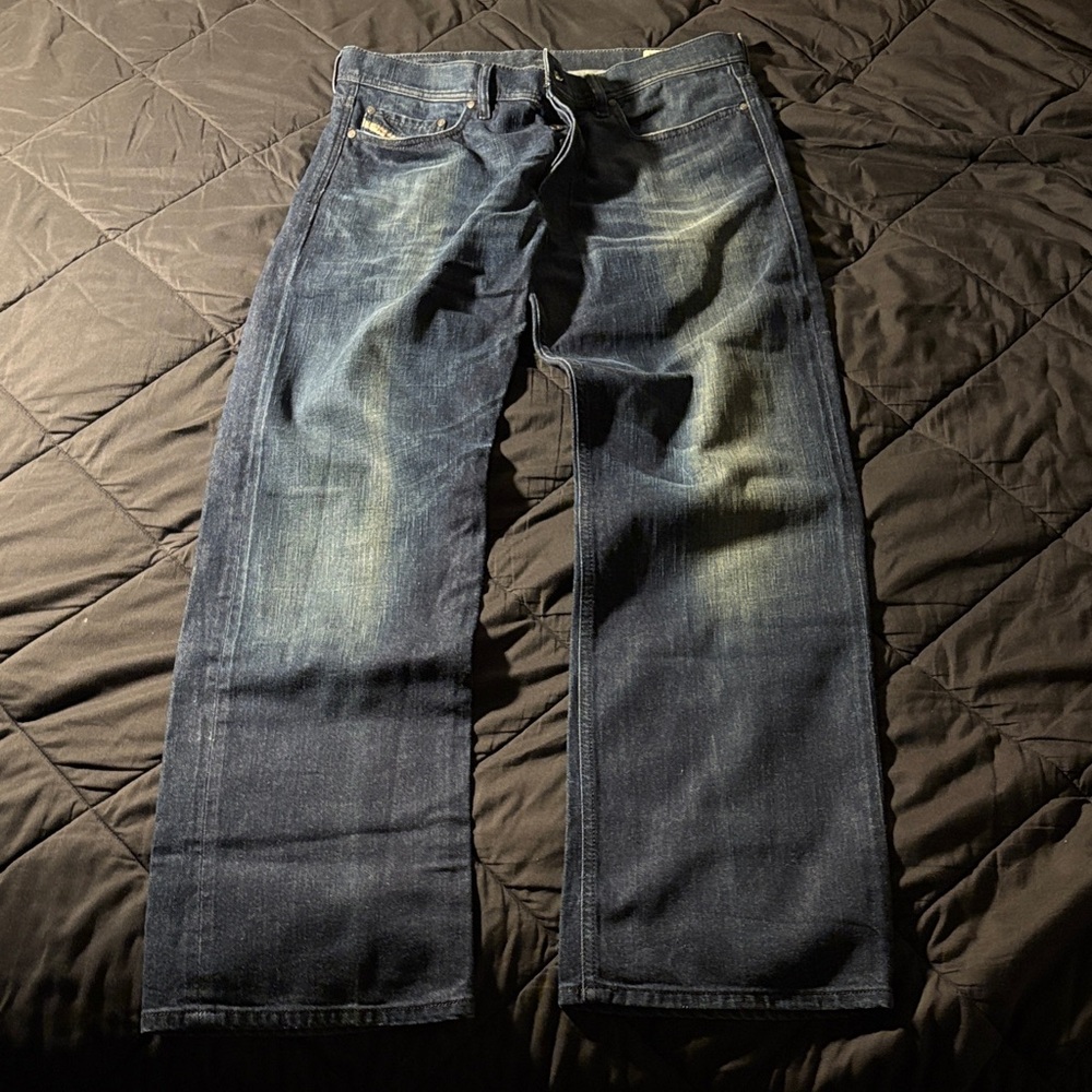 Men's Vintage Diesel Dark Wash Bootcut Jeans